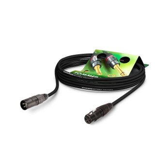 SOMMER CABLE AES / EBU Binary 234 AES/EBU MKII, 2  x  0,34 mm² | XLR / XLR, NEUTRIK 2,50m | schwarz